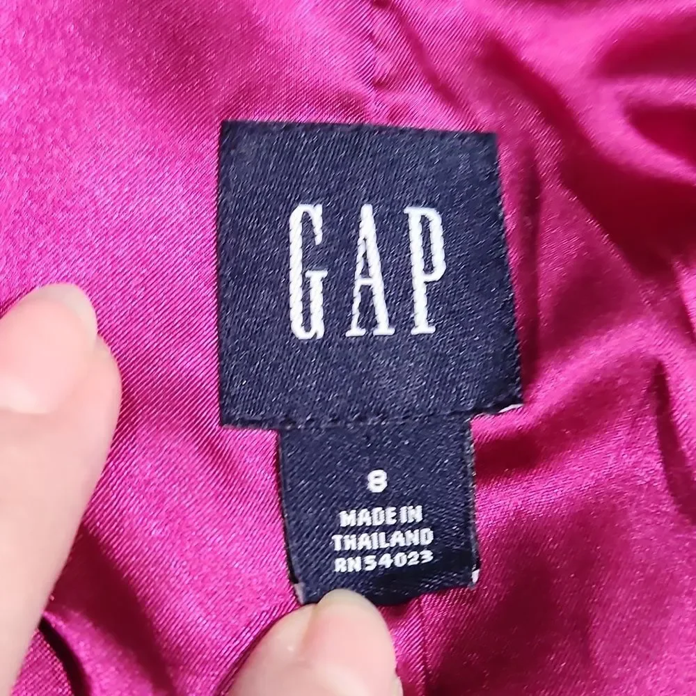 Purple Grape Velvet Gap Blazer